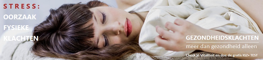 Banner Stress op het werk of thuis 073 vrouw in bed 004